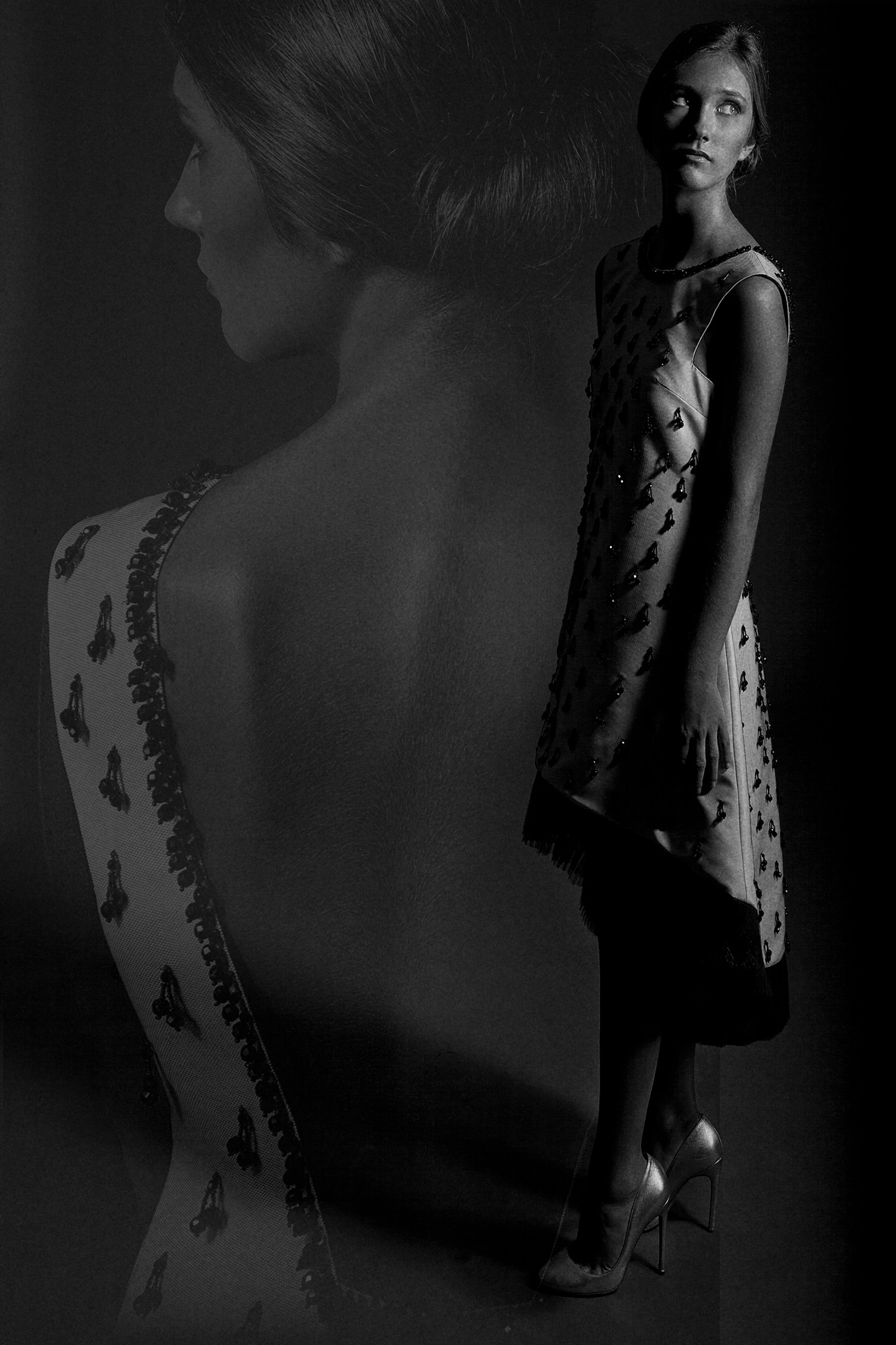 Fashion editorial photography — Beatriz de la Cámara, by Esther Delgado, Barcelona fashion photographer