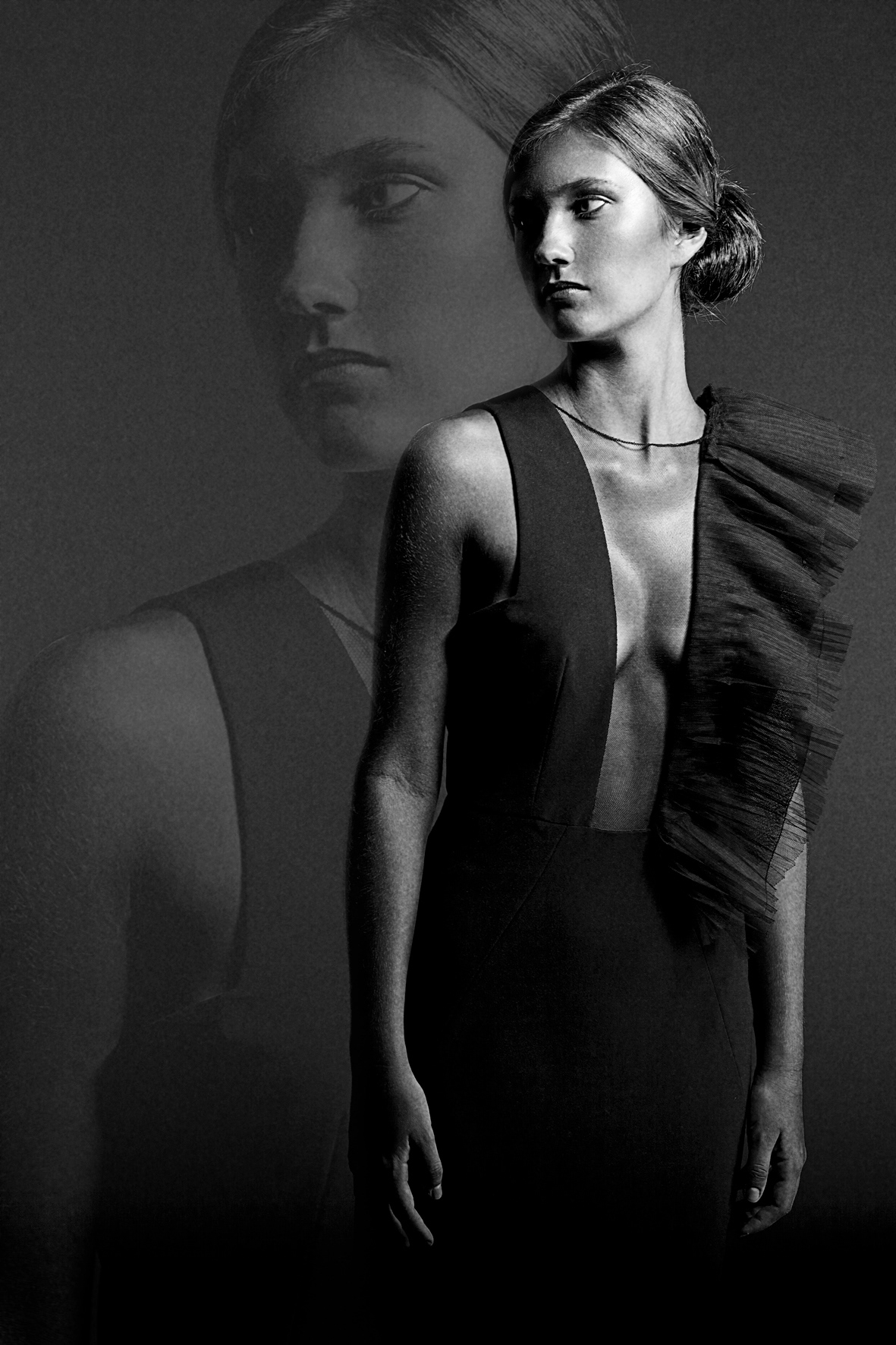 Fashion editorial photography — Beatriz de la Cámara, by Esther Delgado, Barcelona fashion photographer