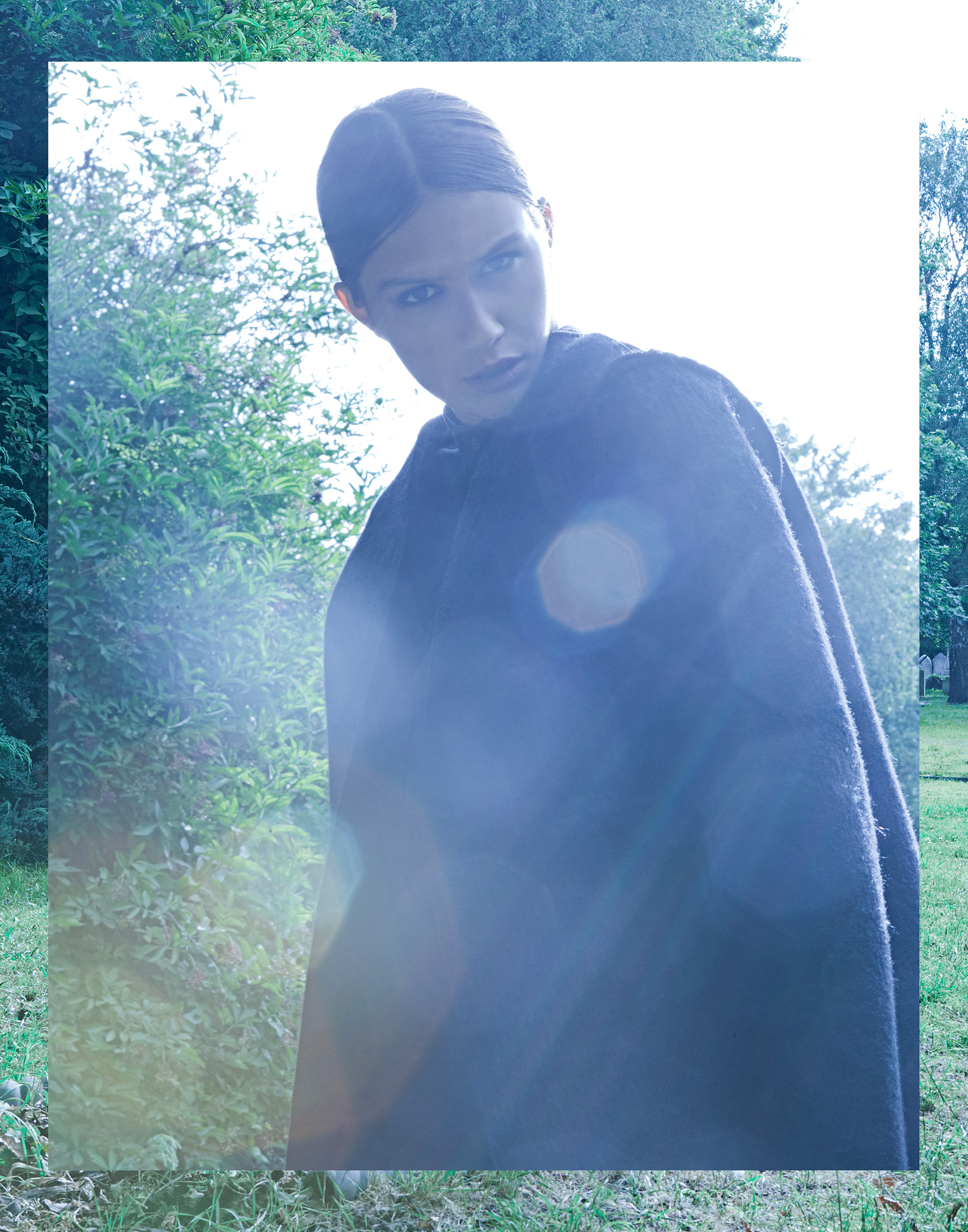 Fashion editorial photography — Black Widow for Spend In Magazine, by Esther Delgado, Barcelona fashion photographer
