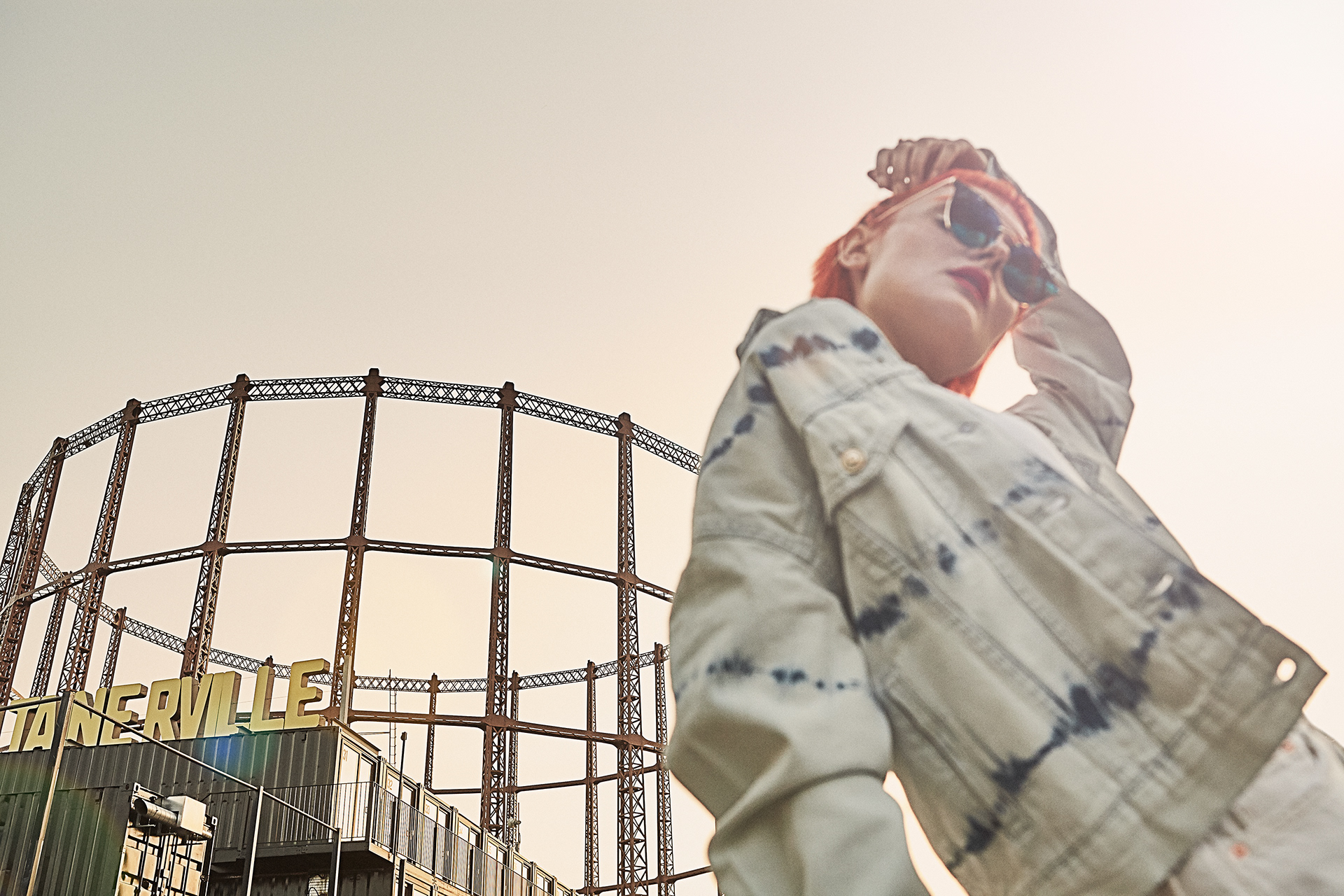Fashion editorial photography — Containerville for Nylon España Magazine, by Esther Delgado, Barcelona fashion photographer