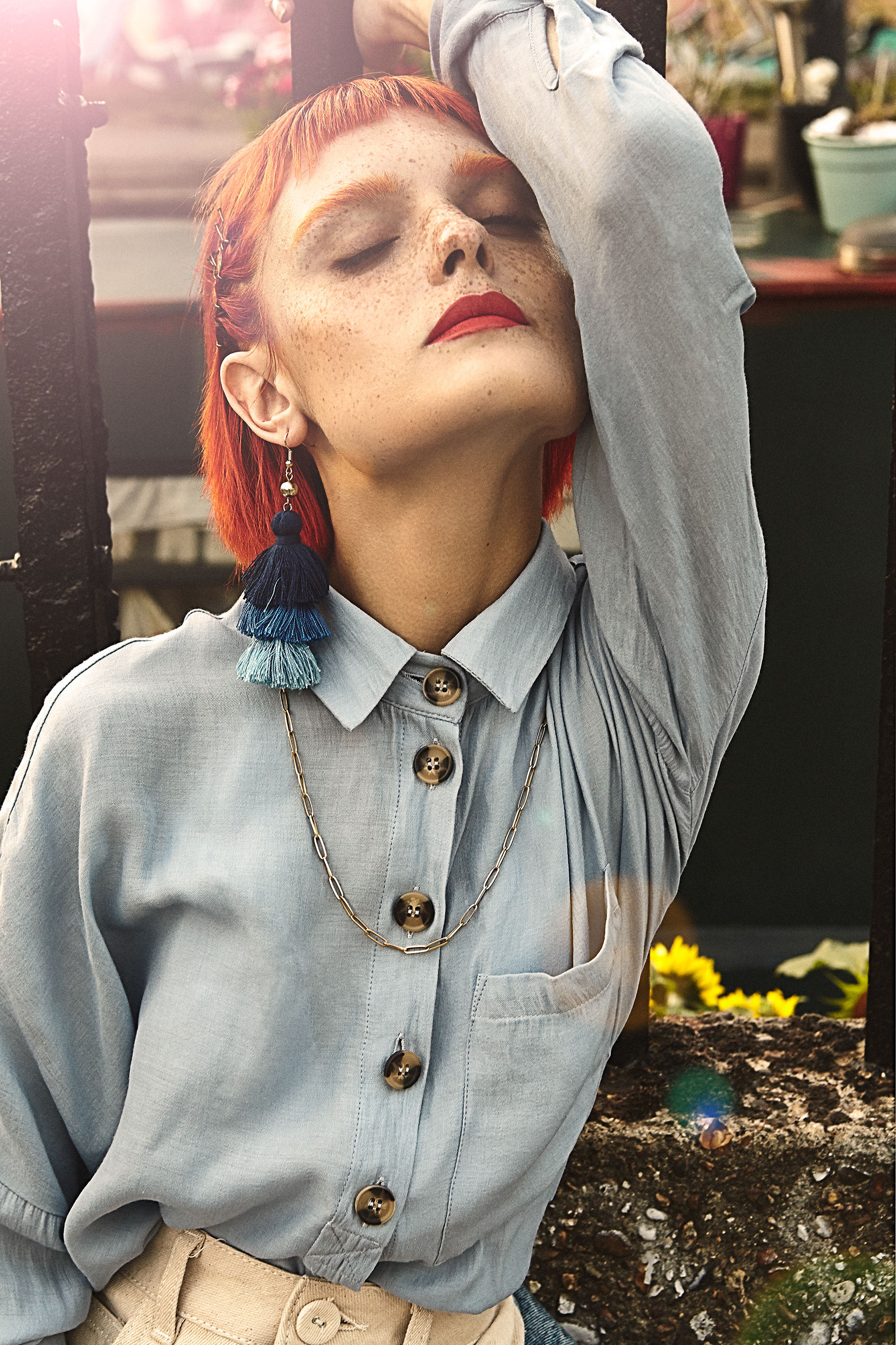 Fashion editorial photography — Containerville for Nylon España Magazine, by Esther Delgado, Barcelona fashion photographer