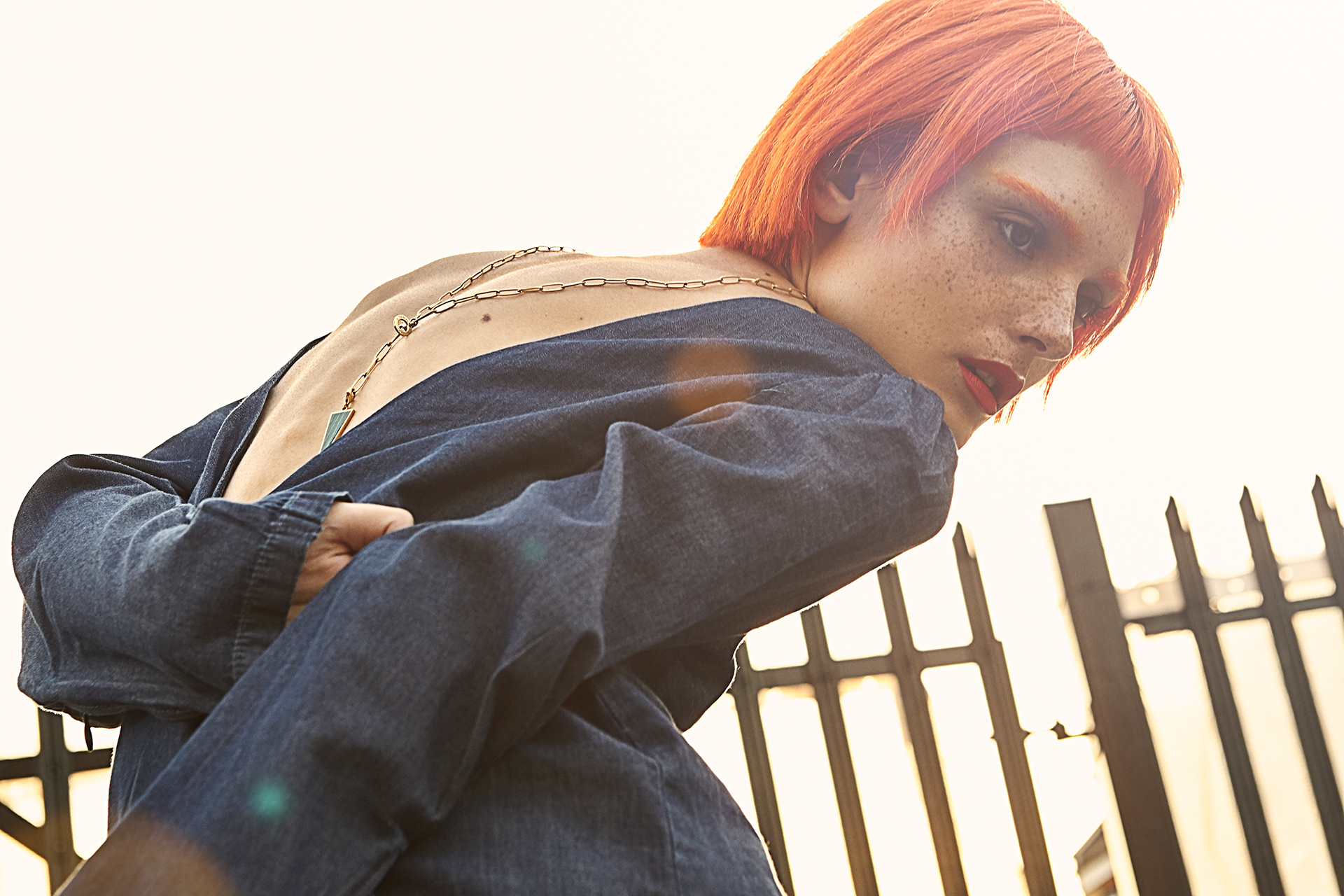 Fashion editorial photography — Containerville for Nylon España Magazine, by Esther Delgado, Barcelona fashion photographer