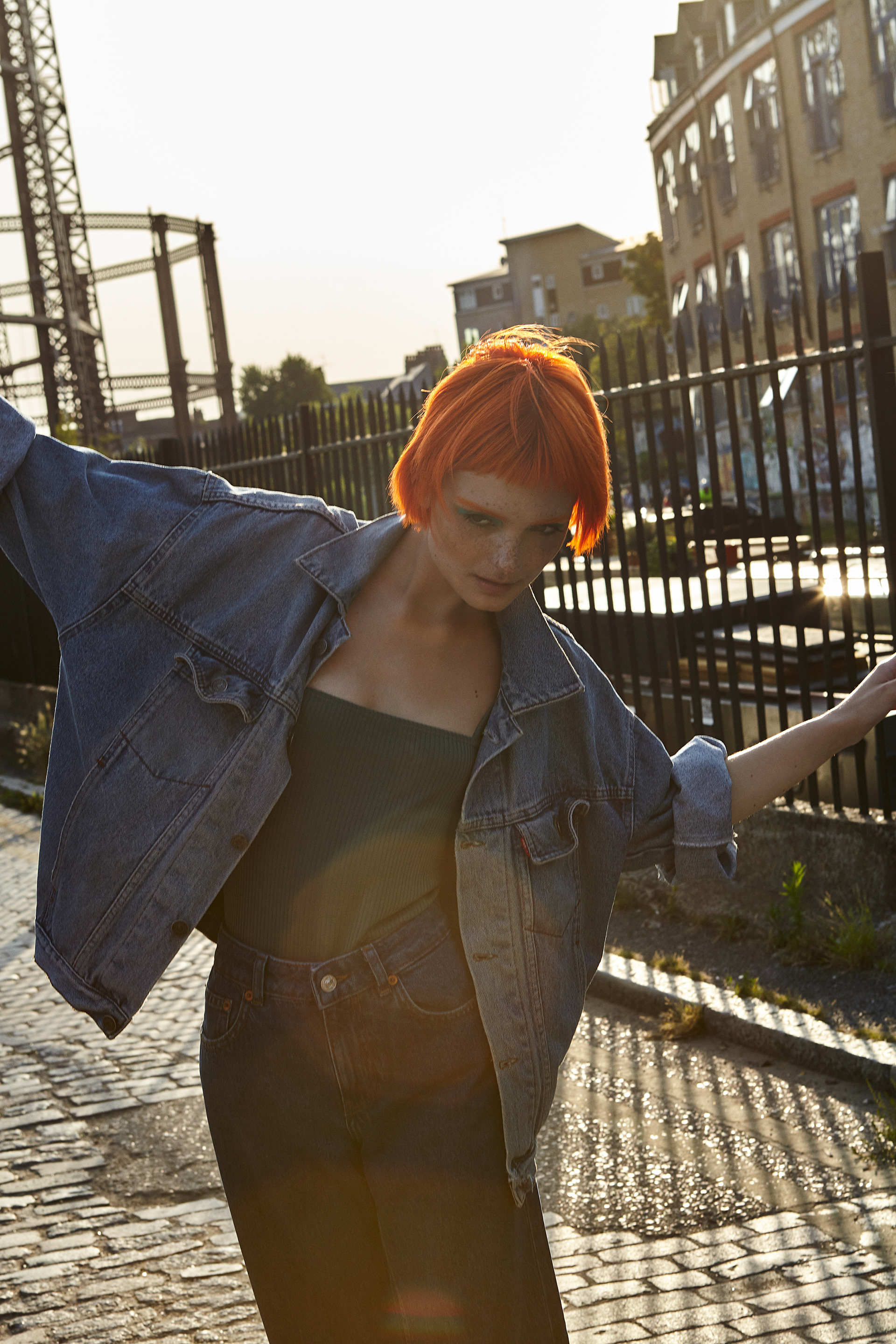 Fashion editorial photography — Containerville for Nylon España Magazine, by Esther Delgado, Barcelona fashion photographer