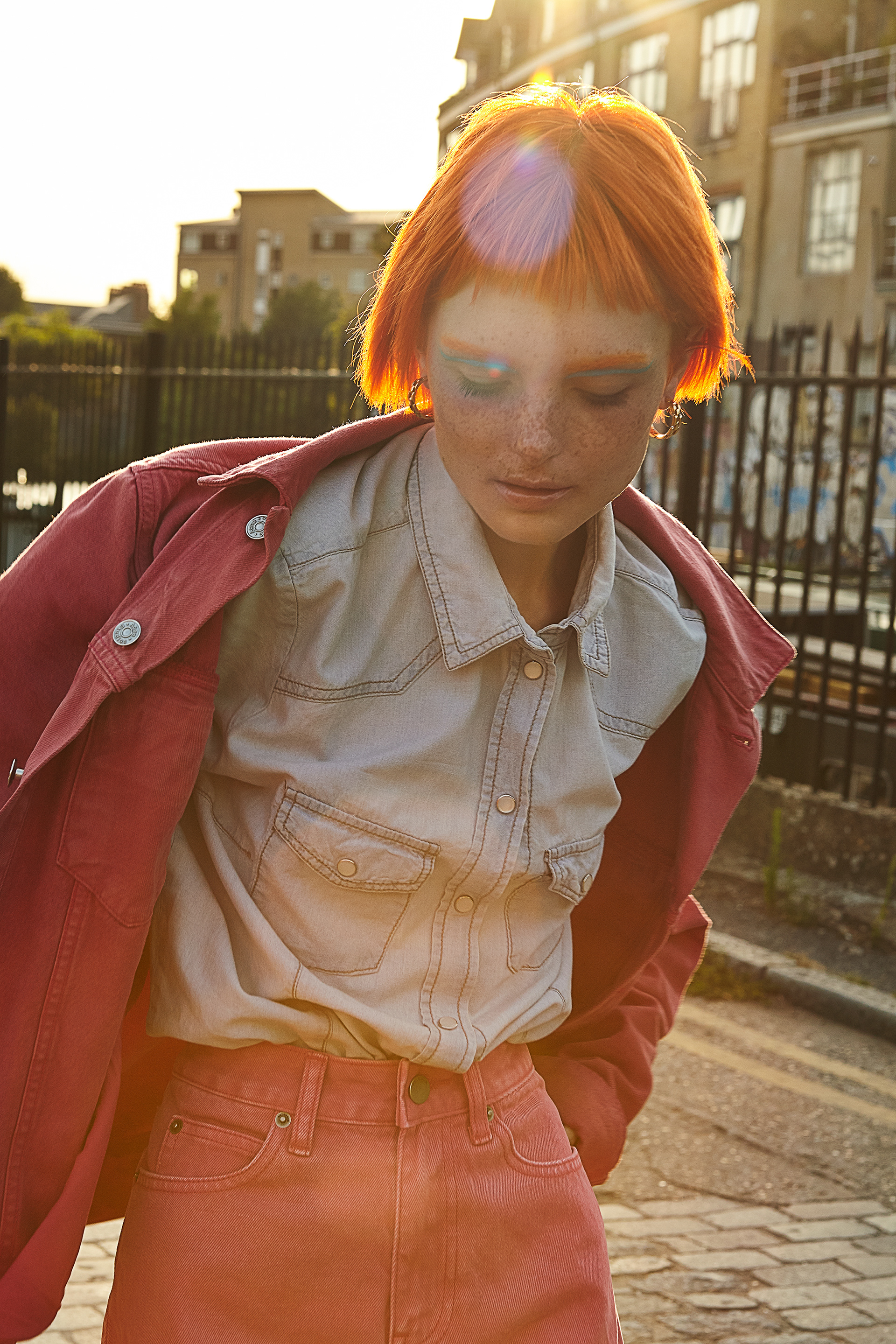 Fashion editorial photography — Containerville for Nylon España Magazine, by Esther Delgado, Barcelona fashion photographer