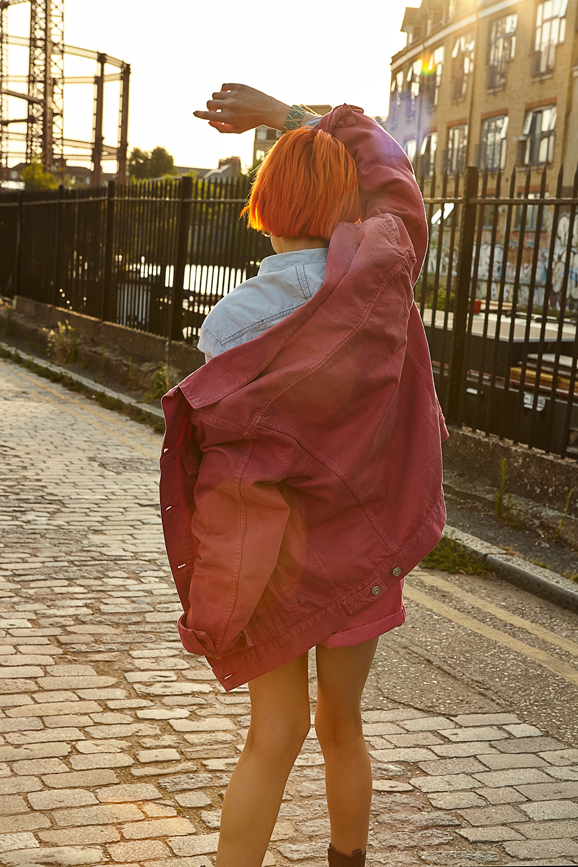 Fashion editorial photography — Containerville for Nylon España Magazine, by Esther Delgado, Barcelona fashion photographer
