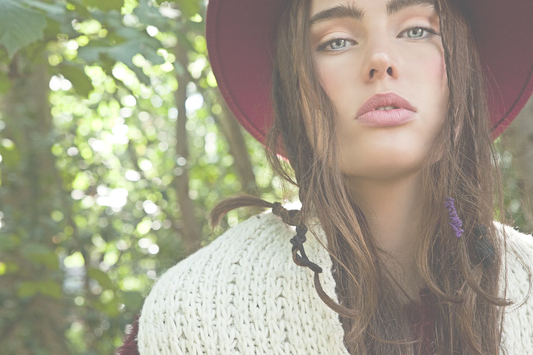 Fashion editorial photography — Into The Woods for Elegant Magazine, by Esther Delgado, Barcelona fashion photographer
