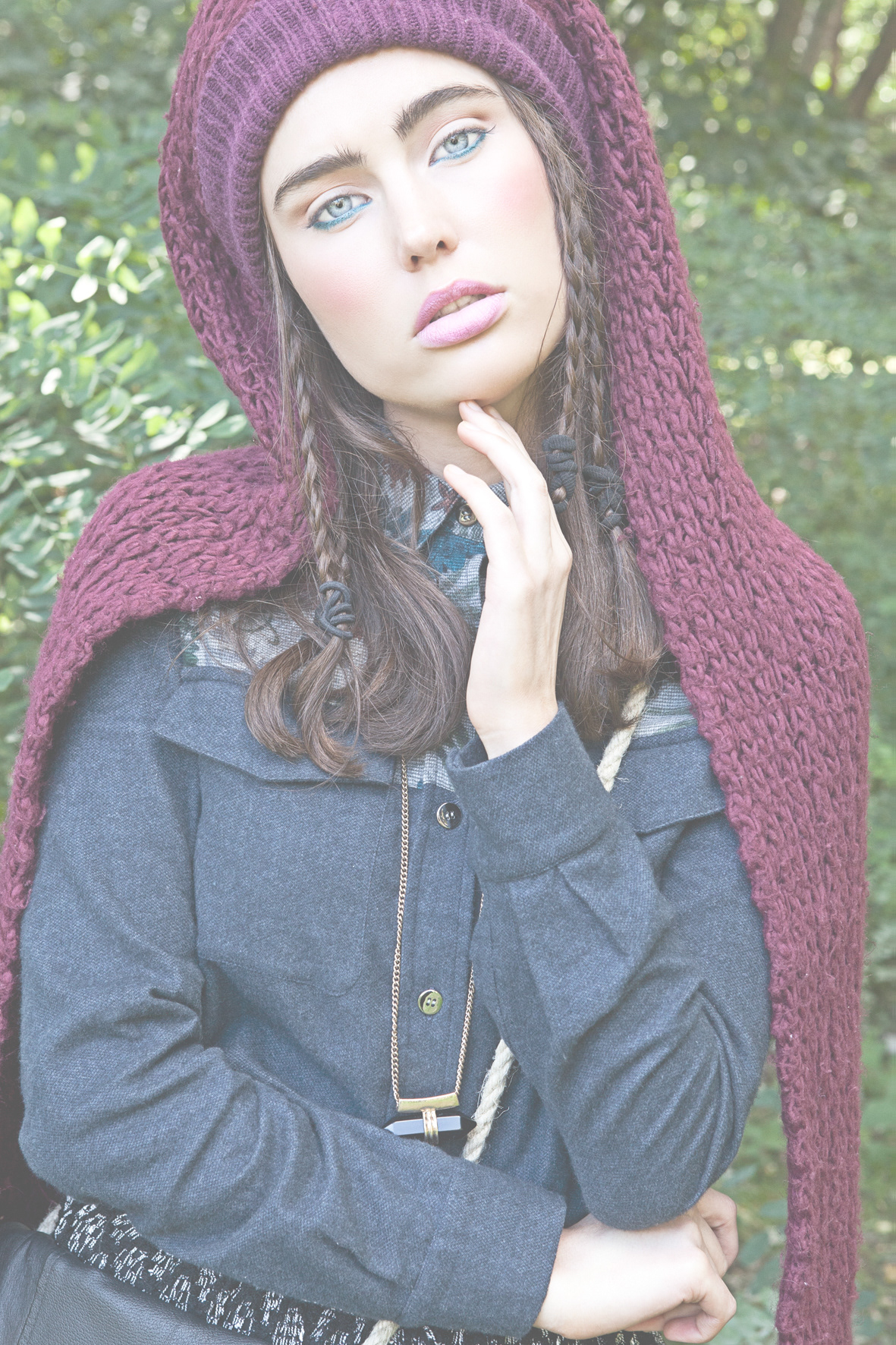 Fashion editorial photography — Into The Woods for Elegant Magazine, by Esther Delgado, Barcelona fashion photographer