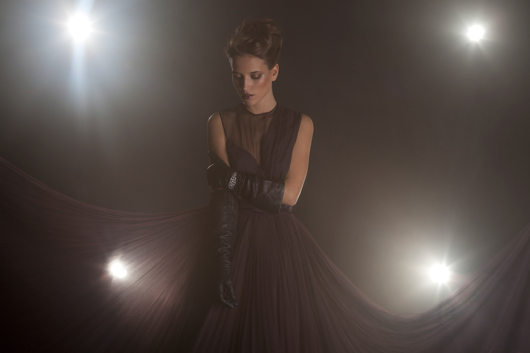 Fashion editorial photography — Luces, Cámara, Acción! for Spend In Magazine, by Esther Delgado, Barcelona fashion photographer