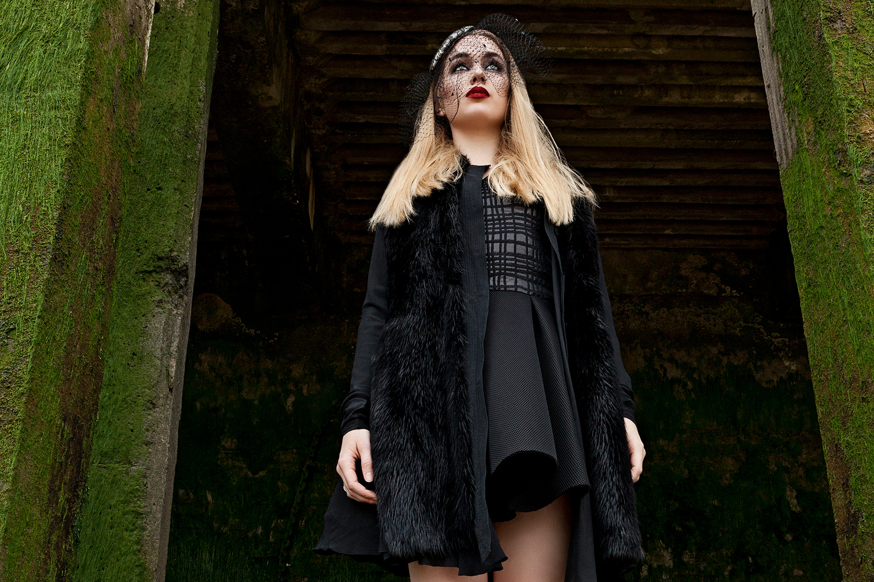 Fashion editorial photography — Queen of Ravens for Just Magazine, by Esther Delgado, Barcelona fashion photographer